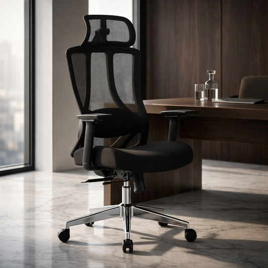 Silla de Escritorio Ergonomica Profesional - Valtora - Tiya Aqua