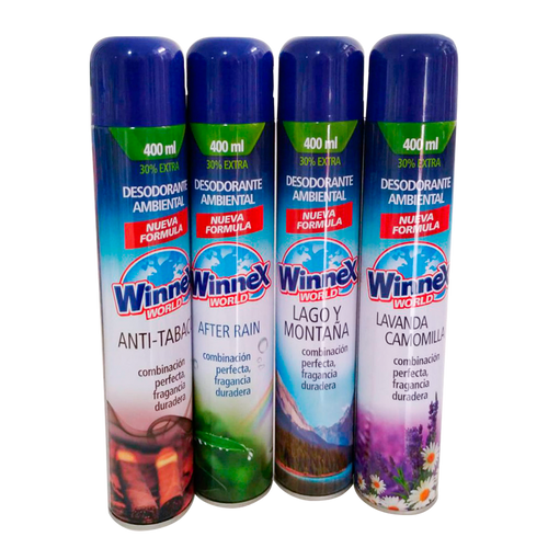 Desodorante ambiental Winnex floral 400 ml