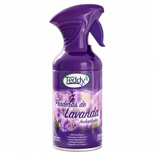 Ambientador Teddy Praderas de Lavanda con gatillo 250 ml