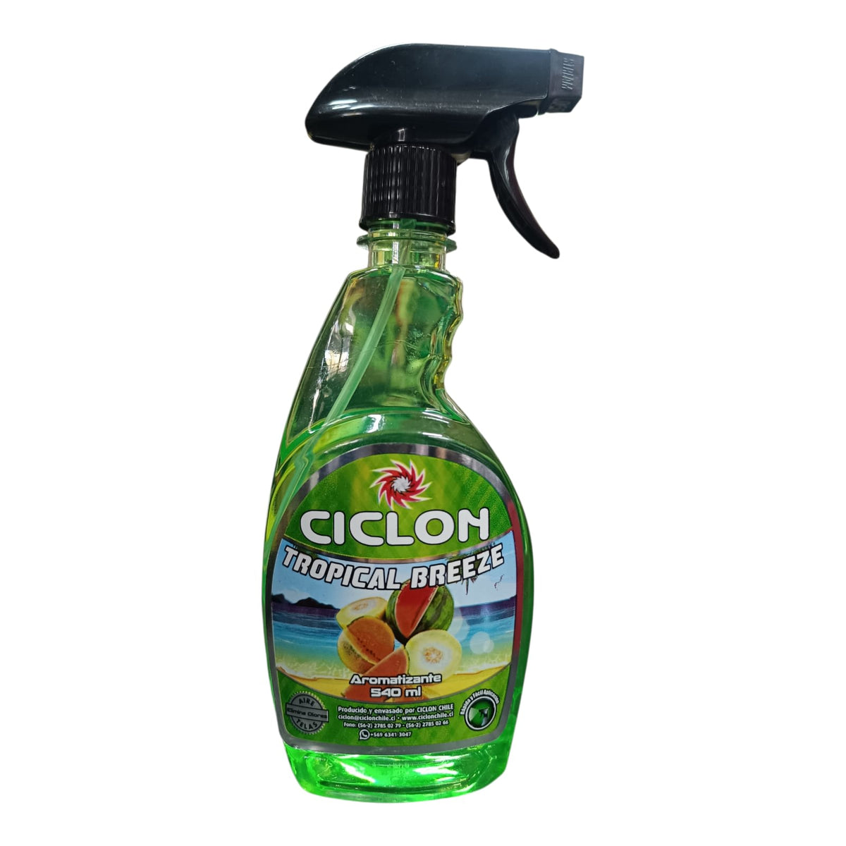 Aromatizante Tropical Breeze Ciclon 540 ml