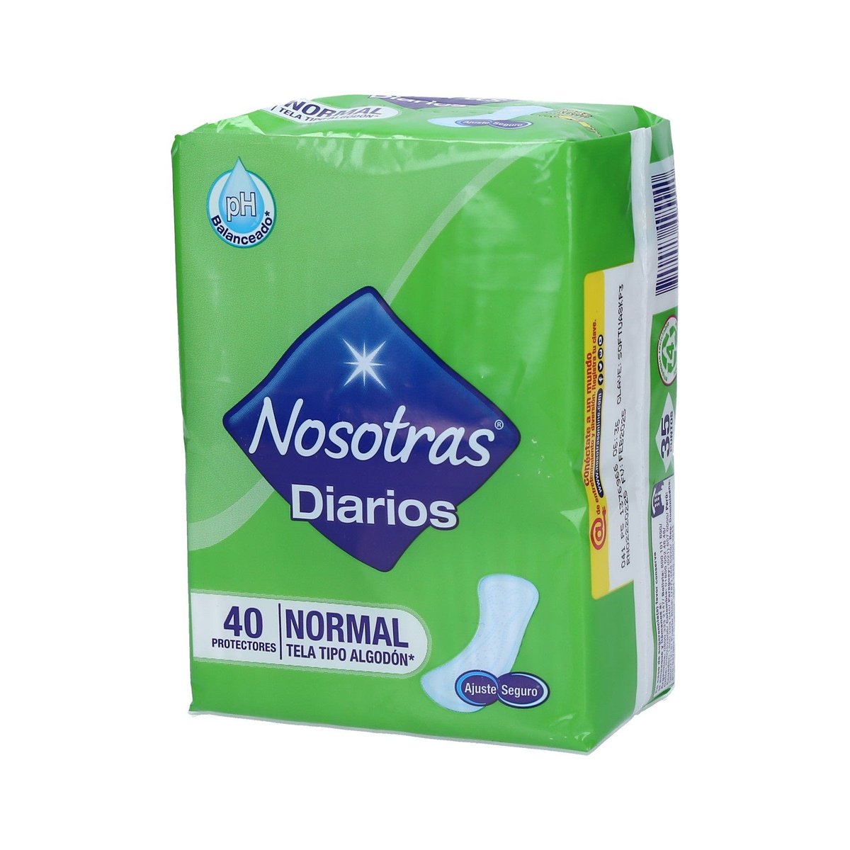 Protectores diarios Nosotras normal 40 unidades