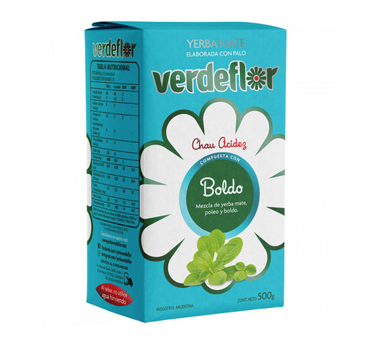 Yerba Mate Boldo Verdeflor 500 g