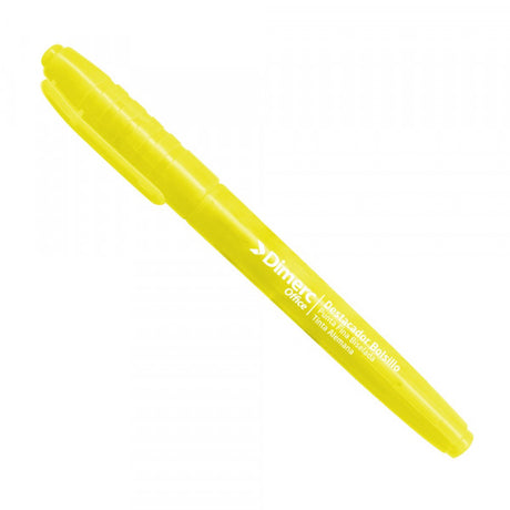 Destacador Escritorio Amarillo Jumbo Punta Biselada