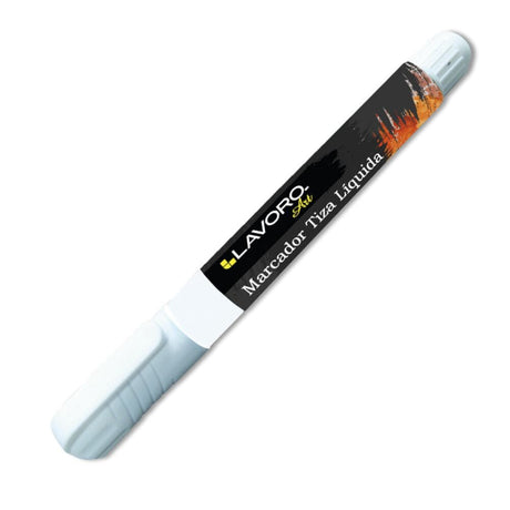 Marcador Tiza Liquida Blanco Lavoro