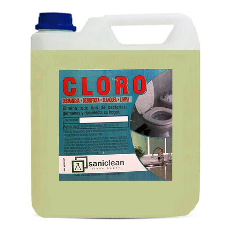Cloro Concentrado al 5% 5 L