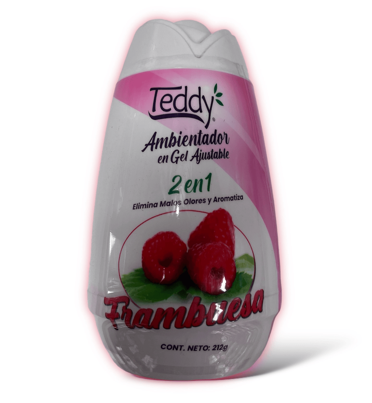 Desodorante ambiental Teddy cono gel frambuesa
