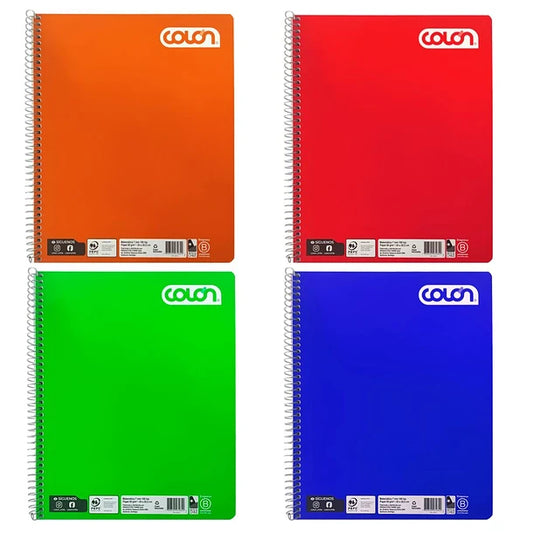 Cuaderno Universitario Matematica 7 Mm 100 Hojas Liso - Colon