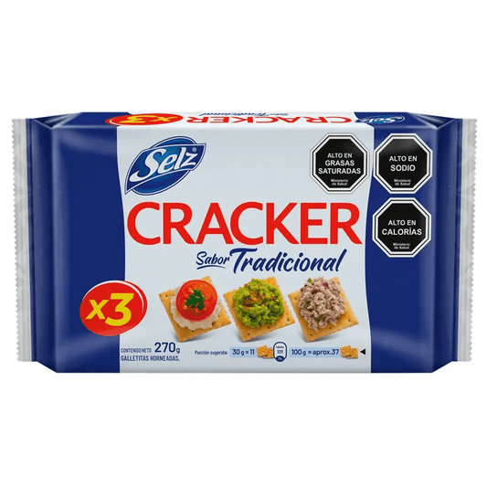 Galleta Cracker Selz x 3 270 g