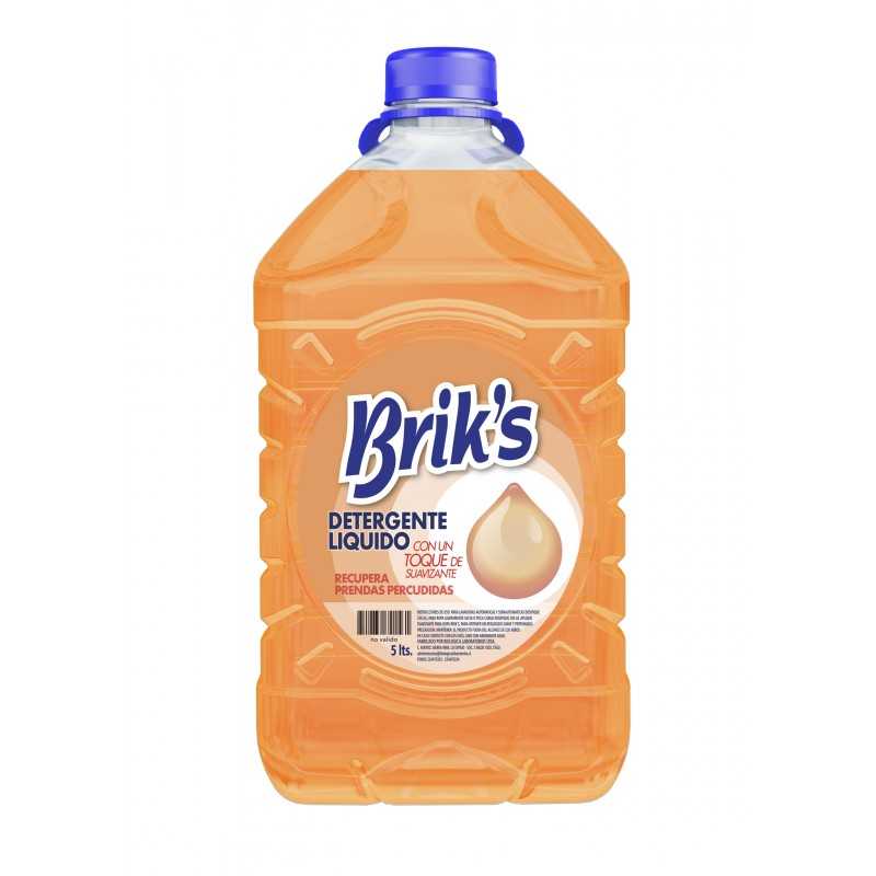 Detergente Matic Briks Naranjo 5 Litros