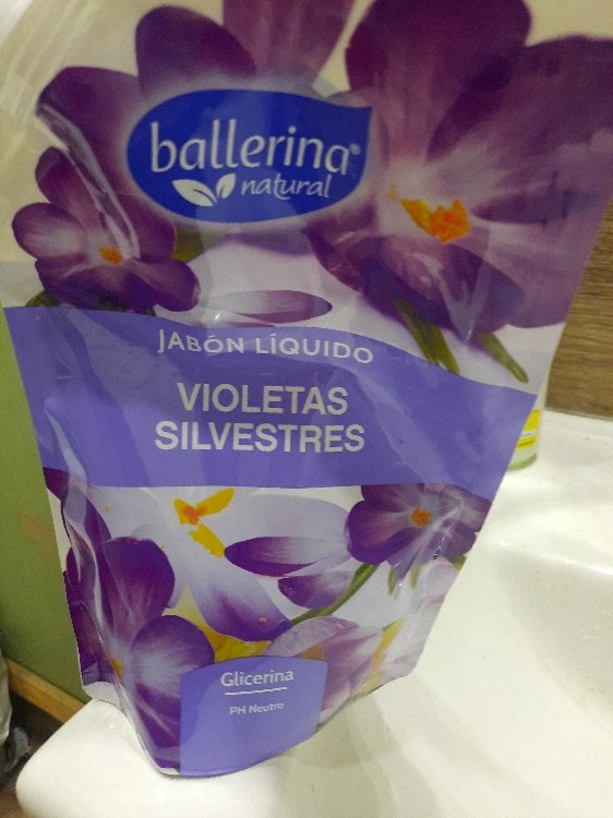 Jabón Líquido Ballerina Violetas Silvestre 750 ml