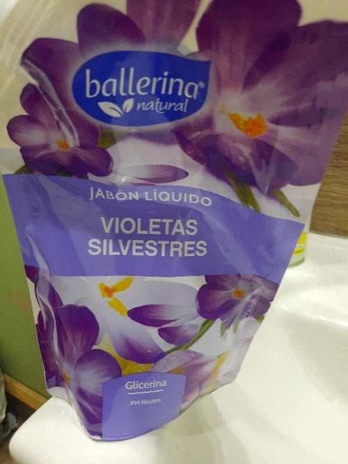 Jabón Líquido Ballerina Violetas Silvestre 750 ml