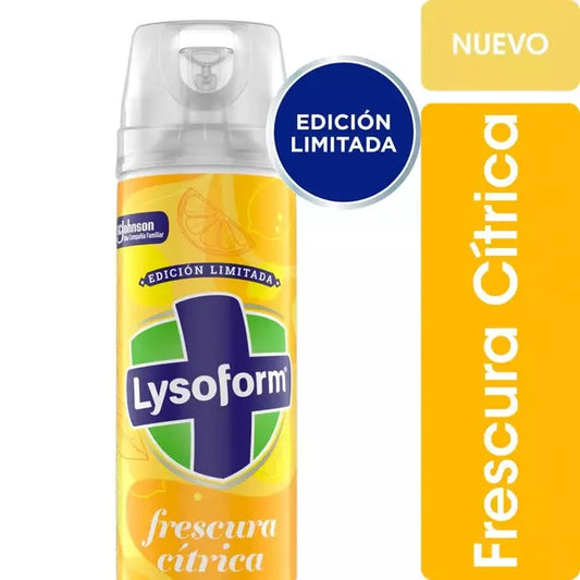Desinfectante en aerosol Lysoform Frescura Cítrica 360 ml