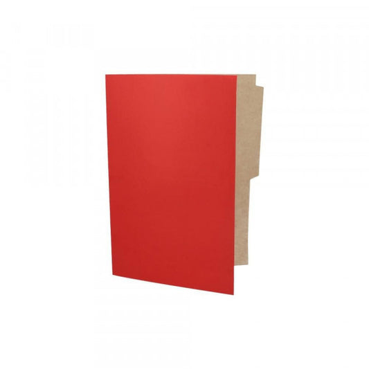 Carpeta Cartulina Roja Dimerc