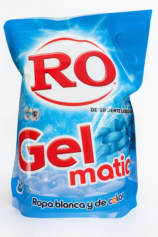 Detergente RO GEL MATIC Líquido Recarga  3 L