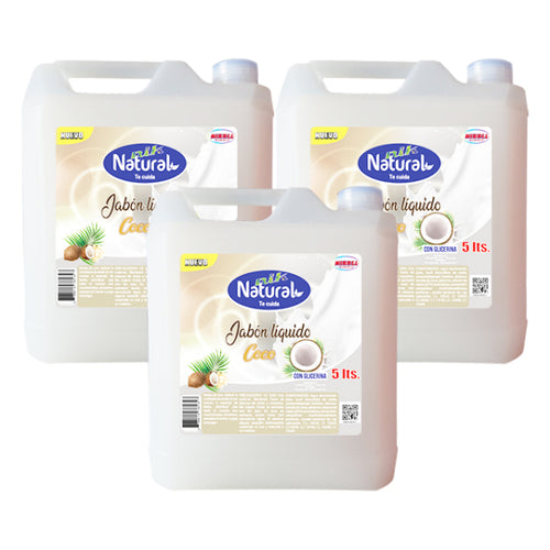 Jabón líquido Nikoll coco dispensador 1 L
