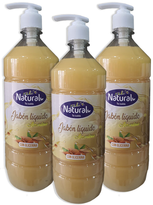 Jabón Líquido Nikoll Almendra Dispensador 1 L