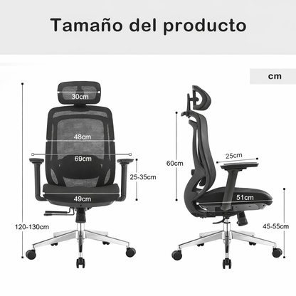 Silla de Ecritorio Ergonomica Premium - Valtora - Icon Terra Plus