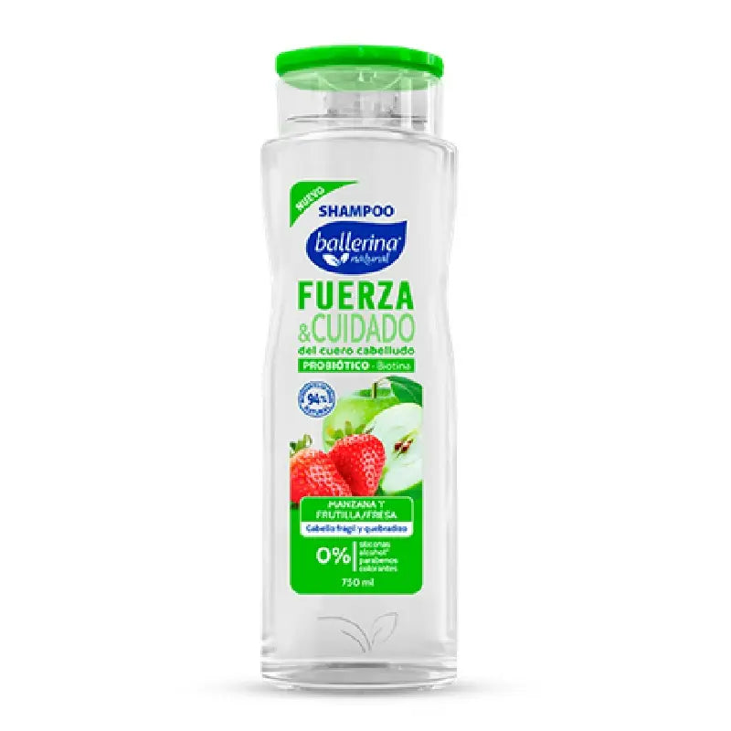 Shampoo Ballerina fuerza & cuidado 750 ml