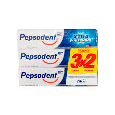 Pasta Dental Pepsodent Whitining 3x2