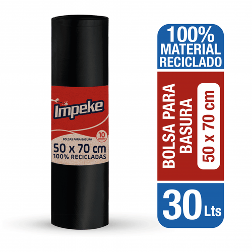 Bolsa de Basura 50x70 Impeke