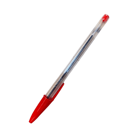 Lapiz Pasta BIC punta media Rojo 1mm