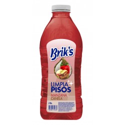 Limpiador de pisos Briks 2 L aroma manzana canela
