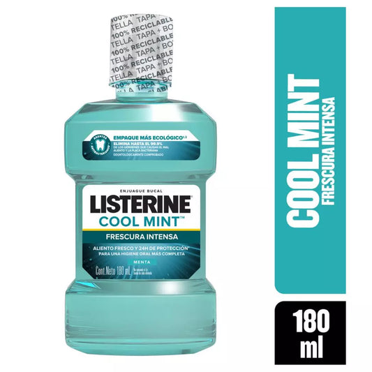 Enjuague bucal Listerine Menta 180 ml