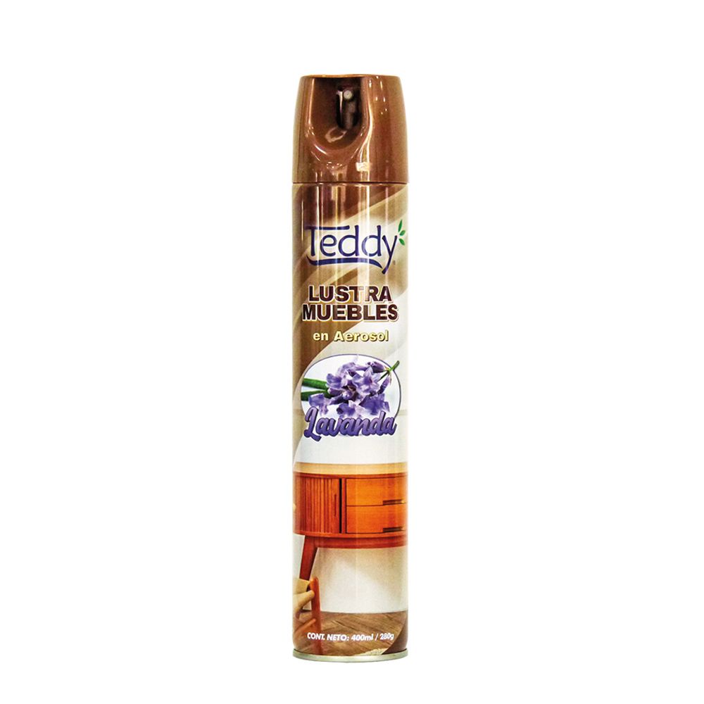Lustra Muebles en Spary Lavanda Teddy 400 ml