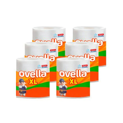 Pack Super Ahorro Papel Hig Confort 4x50 mts - 32 rollos + Ovella XL 80 mts - 6 rollos + Servilleta Ovella 300 unid