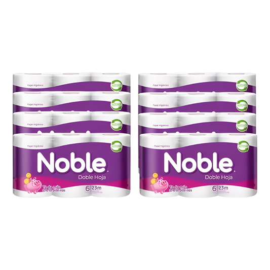 Manga Papel Higienico Noble 6x23 mts 48 rollos