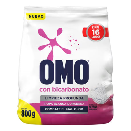Detergente Omo Polvo con Bicarbonato