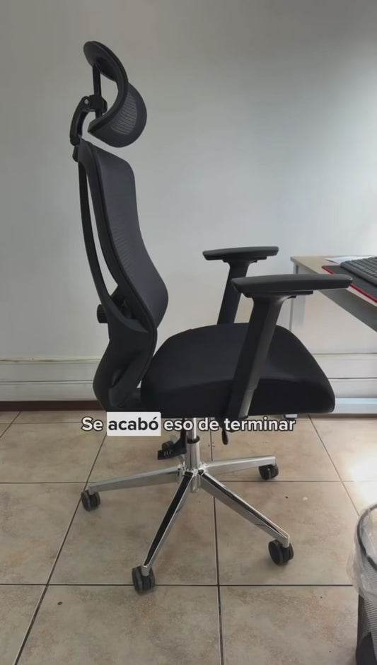 Silla de Escritorio Ergonomica Profesional - Valtora - Tiya Aqua