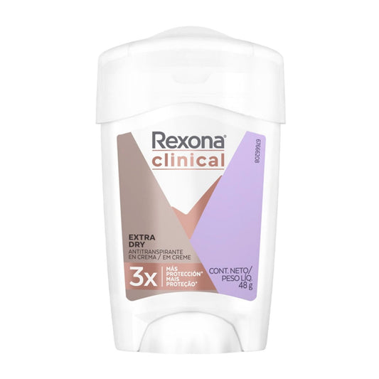Desodorante Barra Rexona Clinical Mujer Morado