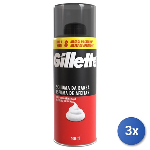 Espuma de afeitar Gillette 400 ml