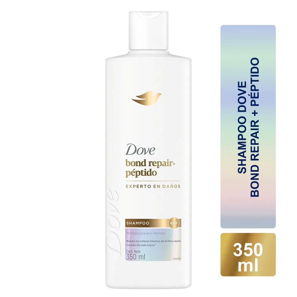 Shampoo Dove bond repair + péptido 350 ml