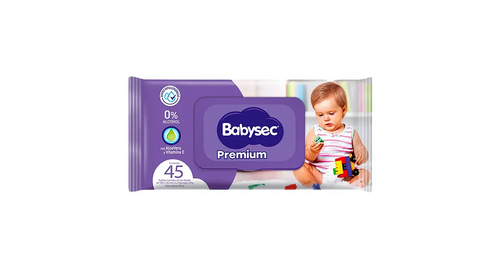 Toalla Humeda Babysec 45 unid. - Softys