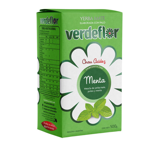 Yerba Mate Menta Verdeflor 500 g