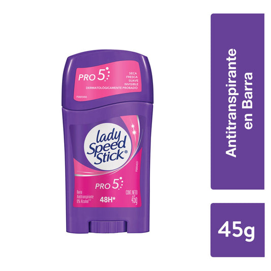 Desodorante Barra Lady Speed Stick Pro 5
