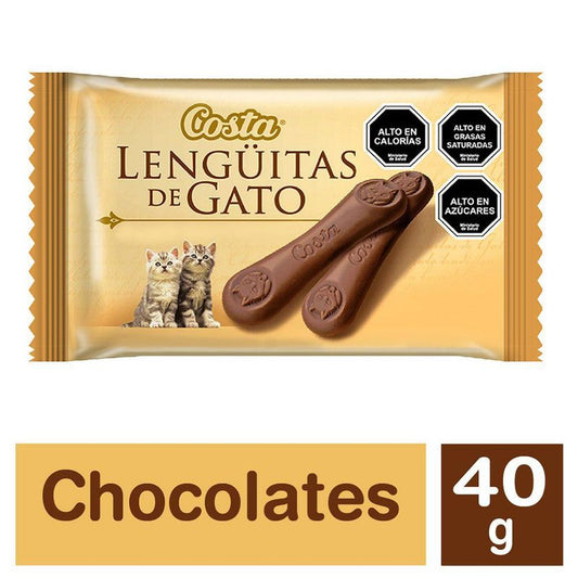 Chocolate Lenguita de Gato Costa 40 gr