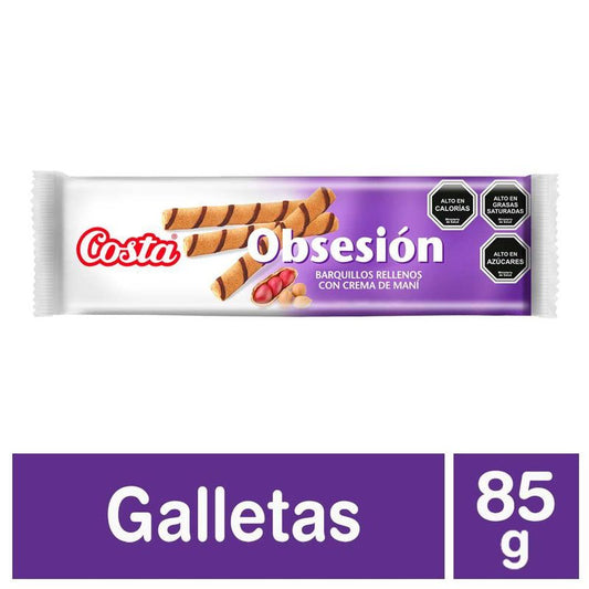 Galleta Obsesion de Costa Barquillos Mani