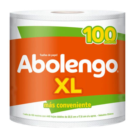 Manga Toalla Papel Abolengo XL 100 mts