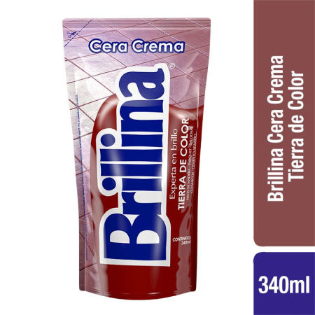 Cera tierra de color Brillina 340 ml
